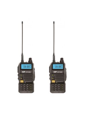 2 kaasaskantava VHF/UHF raadiojaama CRT FP00 pakk