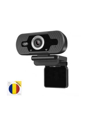 PNI CW2860 Full HD 4MP veebikaamera pakett, USB, klamber, sisseehitatud mikrofon ja kleepuv lipp komplektis