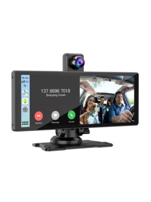 DVR-iga automonitor – PNI D1026 10,26 tolli, juhtmevaba Carplay, navigatsioon, muusika, vabakäeseade, Bluetooth, FM-saatja