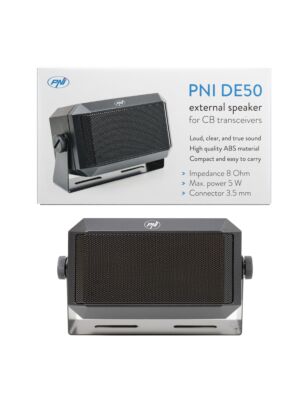 Väline kõlar PNI DE50 5W CB raadiojaamadele 3,5 mm pistikuga