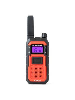 Dynascan RUGGED PMR kaasaskantav raadiojaam 446MHz, 0,5W, 16CH, IP67