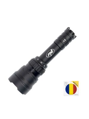 PNI Adventure F300 taskulampide komplekt 3-värvilise LED-iga, valge, punane, roheline, max. 10W, IPX6 + kleepuv lipp
