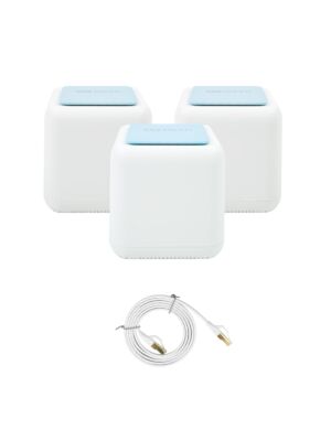 PNI GB1200 gigabaidine WiFi võrgusilma süsteemipakett ja 1bc S/STP CAT8 lame võrgukaabel PNI U8015W 1,5m