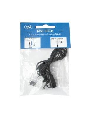 Peakomplekt mikrofoniga PNI HF31 2 tihvtiga PNI-M