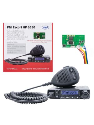 PNI Escort HP 6550 CB raadiojaam koos PNI ECH01-ga