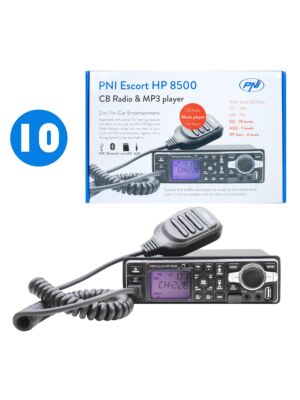 Bax 10 tk CB-raadiojaama ja MP3-mängijaga PNI