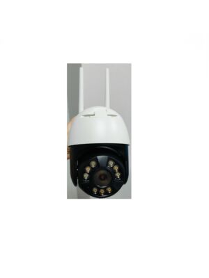 PNI IP845 juhtmevaba videovalvekaamera, Black Light, WiFi, PTZ, 4MP micro SD pesa, eraldiseisev, ICSee rakendus