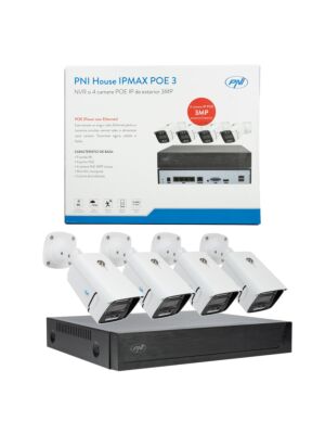 PNI House IPMAX POE 3 videovalve komplekt