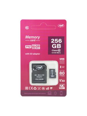 MicroSD mälukaart PNI 256GB