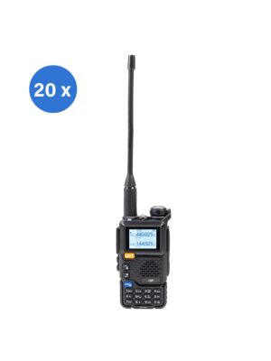 20-osaline kaasaskantav VHF/UHF PNI P18UV raadiojaama kast
