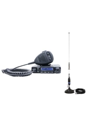 CB raadiojaama pakett PNI Escort HP 6550 koos paigaldatud PNI ECH01-ga + CB antenn PNI S75 magnetiga