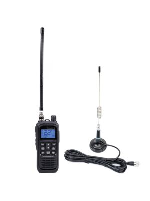 PNI Escort HP 92 Multi Standard 4W, 12-24V AM-FM kaasaskantav CB raadiojaama pakett PNI ML29 CB antenniga magnetiga