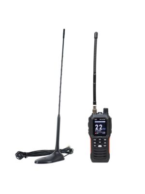 PNI Escort HP 102 mitmestandardne kaasaskantav CB raadiojaam, 4W, 12V-24V, AM-FM koos PNI Extra 45 CB antenniga magnetiga
