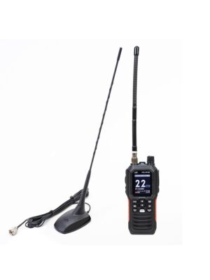 PNI Escort HP 102 mitmestandardne kaasaskantav CB raadiojaam, 4W, 12V-24V, AM-FM koos PNI Extra 48 CB antenniga magnetiga
