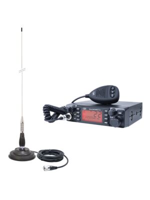 Reguleeritav HP 9001 PRO ASQ, AM-FM, 12 V, 4 W + CB PNI ML100 antenn