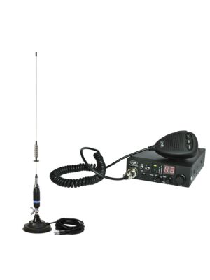 CB PNI ESCORT HP 8024 ASQ raadiojaam + CB PNI S75 magnetiga antenn