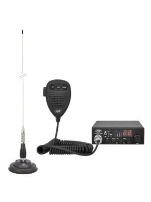 CB PNI ESCORT HP 8000L ASQ raadiojaama komplekt + CB PNI ML100 antenn