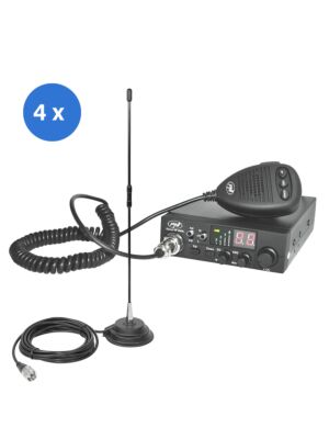CB-raadiojaam PNI Escort HP 8000L ASQ + CB-antenn PNI Extra 40