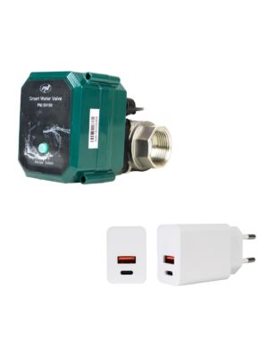 Pakett Intelligentne veeventiil PNI SV180 ja PNI CHG300 toiteallikas