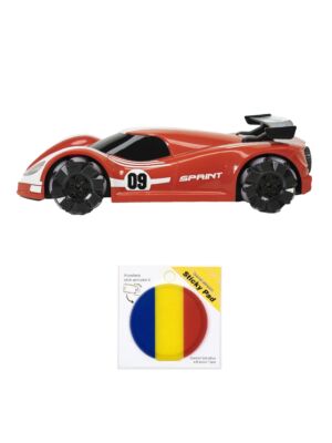 Silvercloud RedOne sportauto mänguasjapakk koos kleepuva lipuga puldiga kaasas