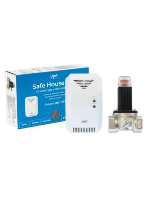PNI Safe House 200 3/4-tolline gaasiandur ja solenoidklapi komplekt