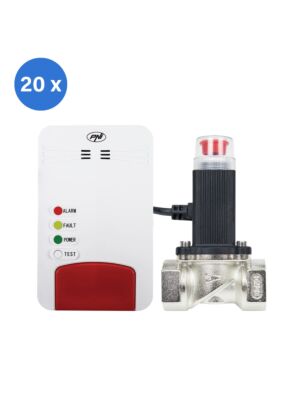 nutika gaasianduri komplekt ja PNI Safe House Smart Gas 300 solenoidventiil
