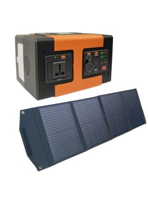 Elektrijaam PNI GreenHouse SP606 42Ah 537.6Wh 600W 80W päikesepaneeliga