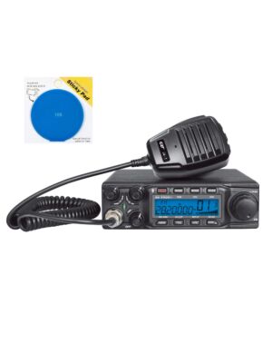 Pakett amatöörraadiojaam CRT SS 9900V + kleepuv padi sinine tarvik