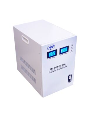Ühefaasiline pinge stabilisaator PNI SVM-10K servomootoriga 10000VA, 8000W, 230V väljund