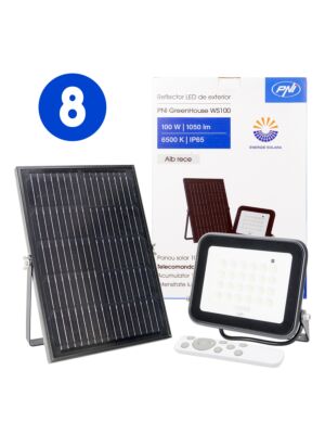 Bax 8 tk LED-reflektoriga PNI GreenHouse WS100