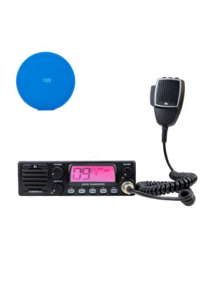 Pakettraadio CB TTi TCB-900 EVO + Kingikleepuv pad Sinine